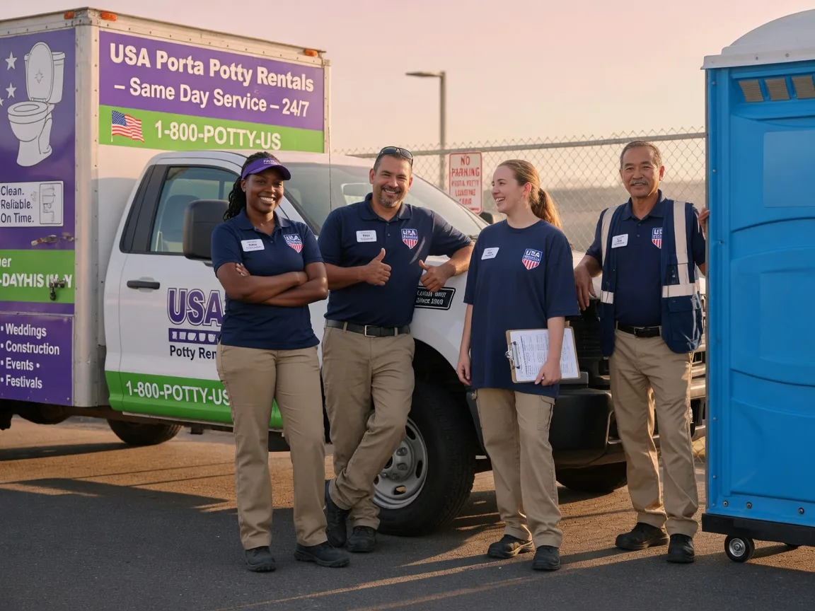 Porta Potty Rental company in Shobonier, IL